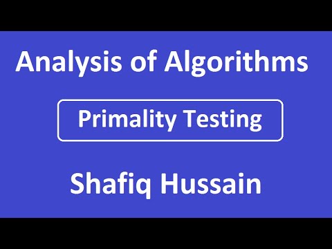Primality Testing