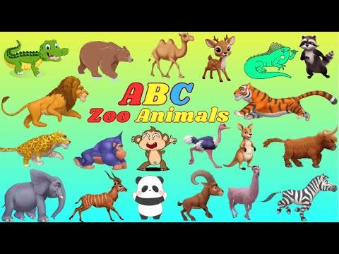 ABC Zoo Animals 19TH9 | Nursery Rhyme for Kids | Kids TV