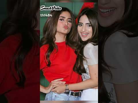 Twins sisters Sajal Ali and Saboor Ali New 2022 TikTok video 😍😍📷