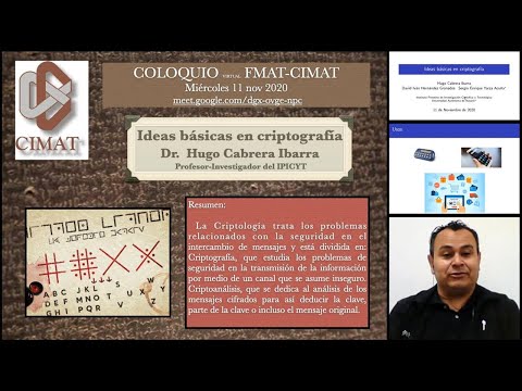 Ideas básicas en criptografía (Hugo Cabrera Ibarra)
