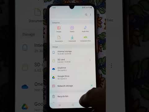 new option add My Files #oneui5 #samsung #android13 #galaxyf22#shorts