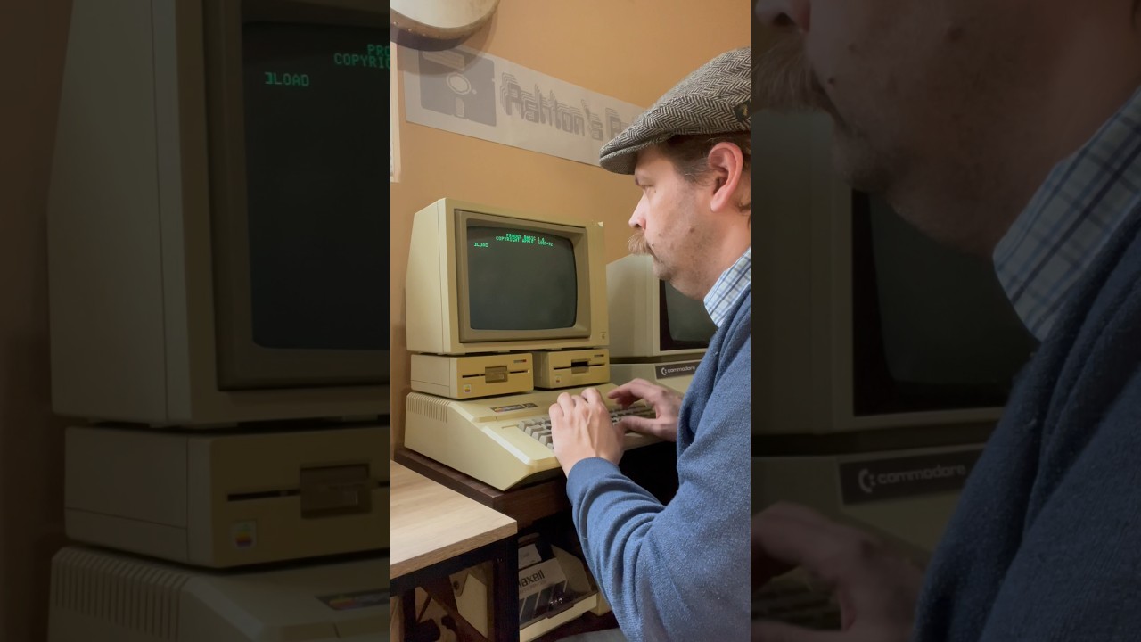 Relaxing Retro Computer ASMR: Booting Lemonade Stand on an Apple //e 🍎