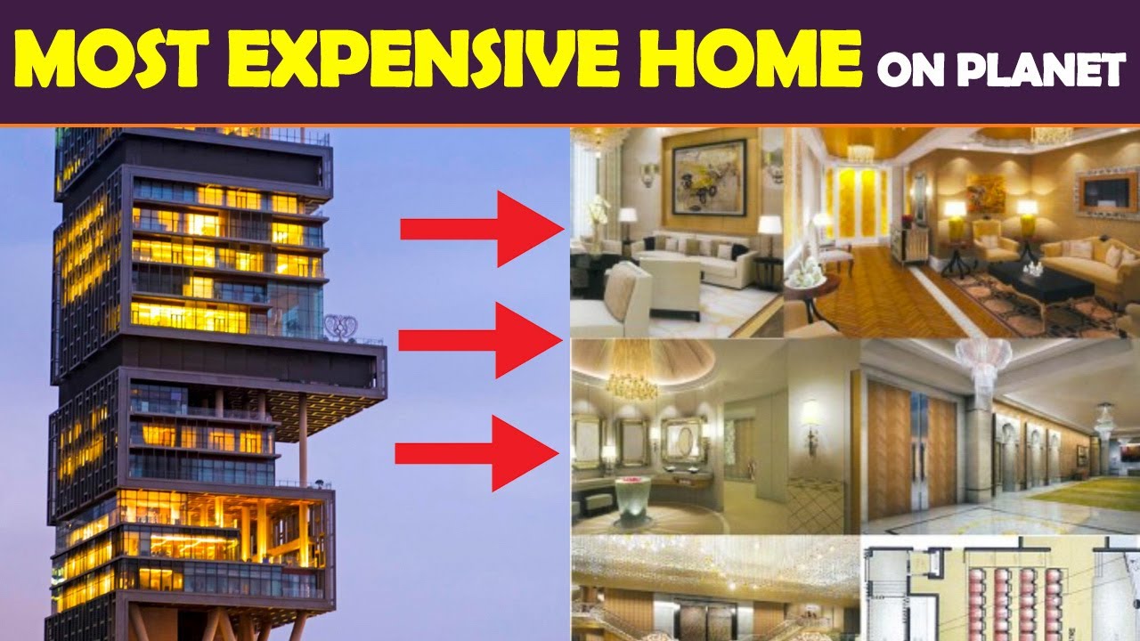 World's Most Expensive House: Mukesh Ambani's Mansion 🏡
