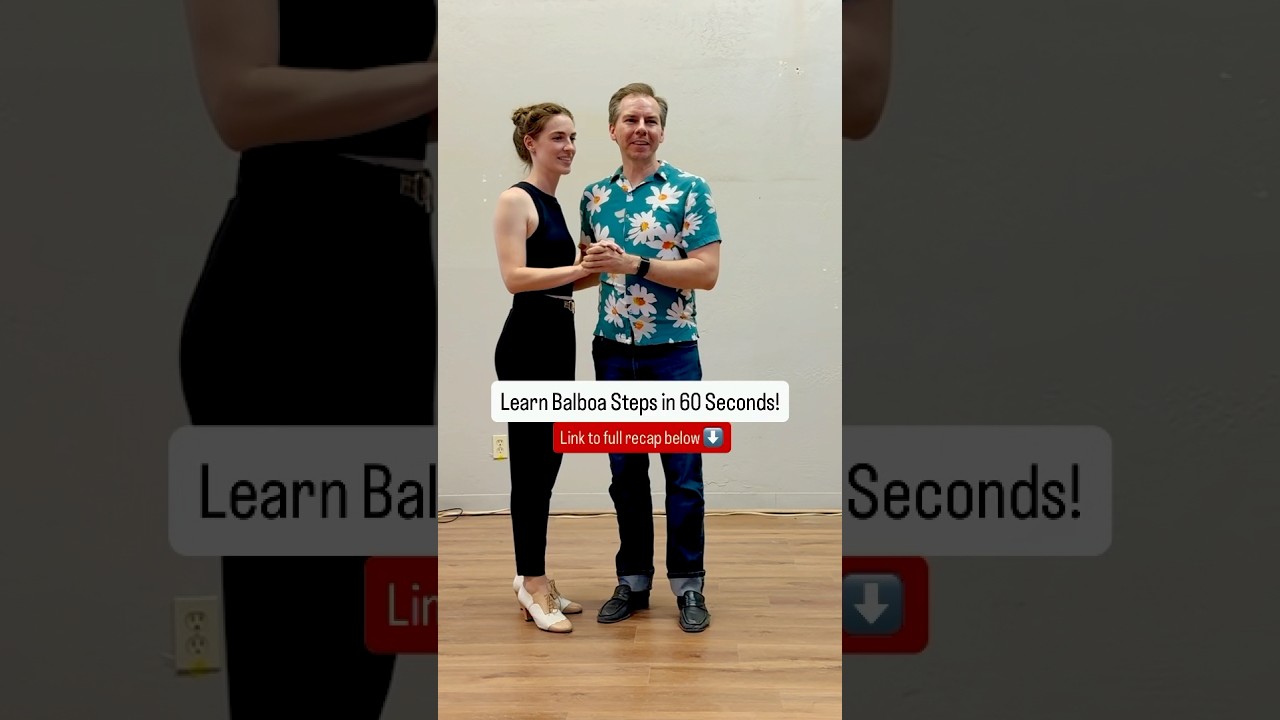 Learn Balboa Steps Fast in 60 Seconds 🕺