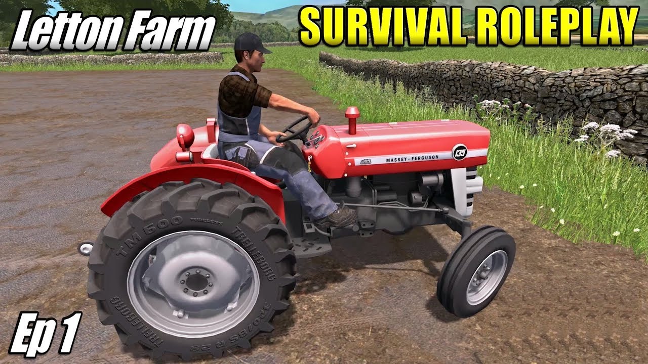 Survival Roleplay in Farming Simulator 17 🌾