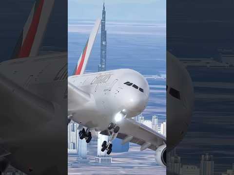 Emirates A380 #takeoff#plane#trending#aviation#vacation#internationalairport#uae#dubai#remix#travel