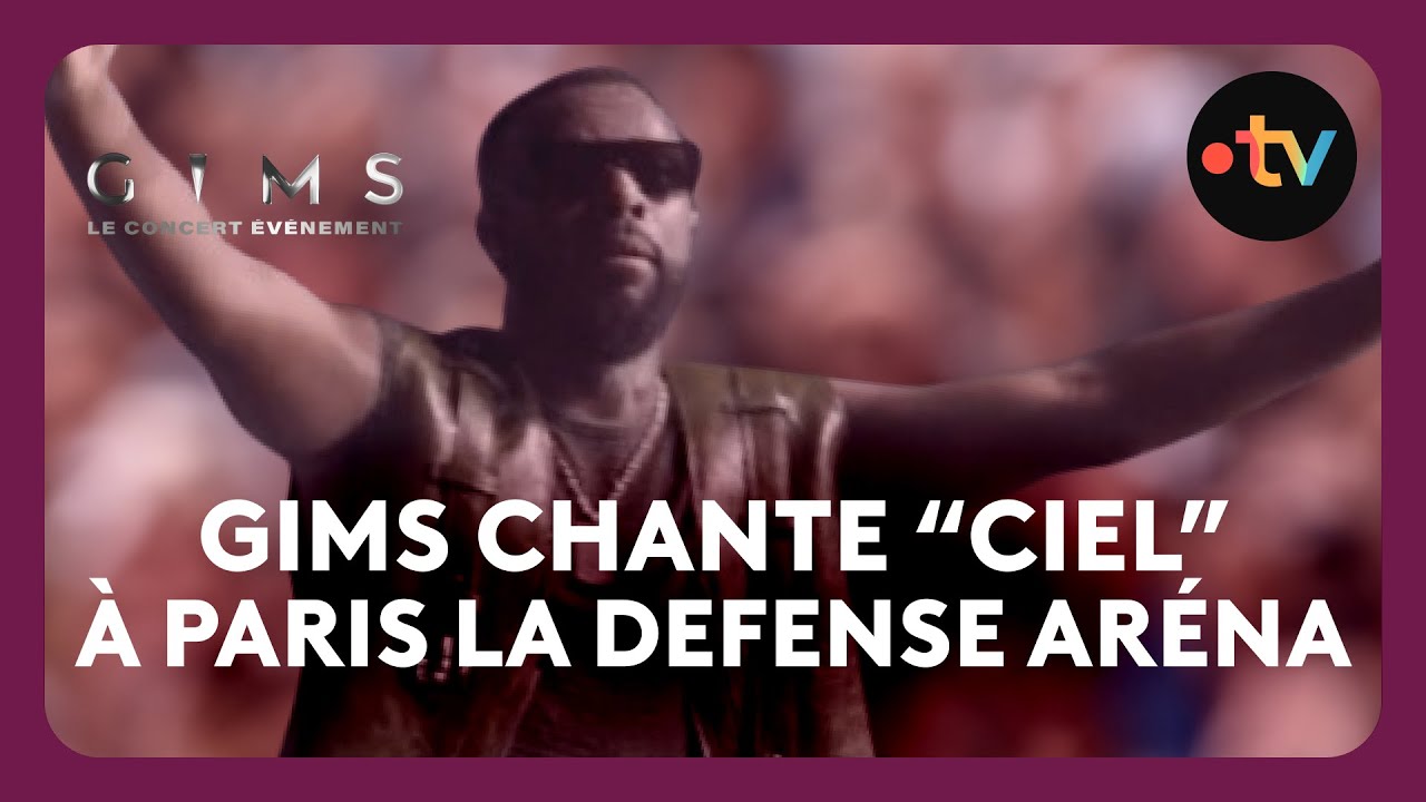 Gims clôt son concert avec