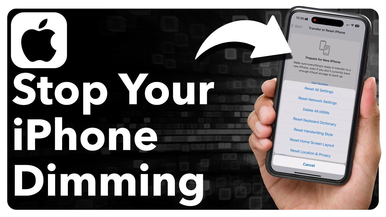 Stop iPhone Dimming to Keep Screen Bright
