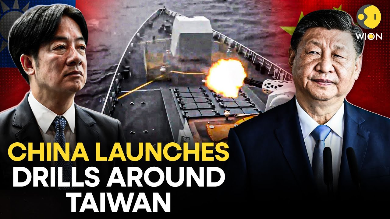 China Launches Major Military Drills Near Taiwan 🇨🇳