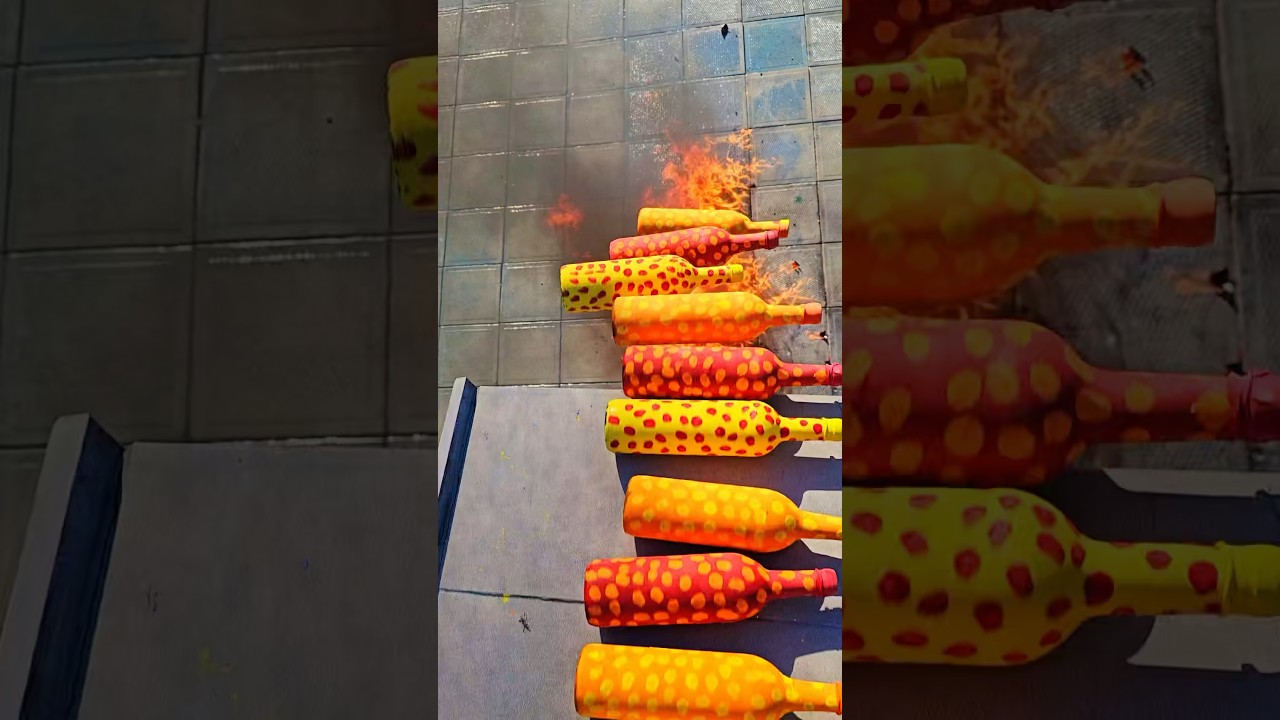 Crushing Crunchy & Soft Items and Breaking Glass Bottles | Satisfying ASMR