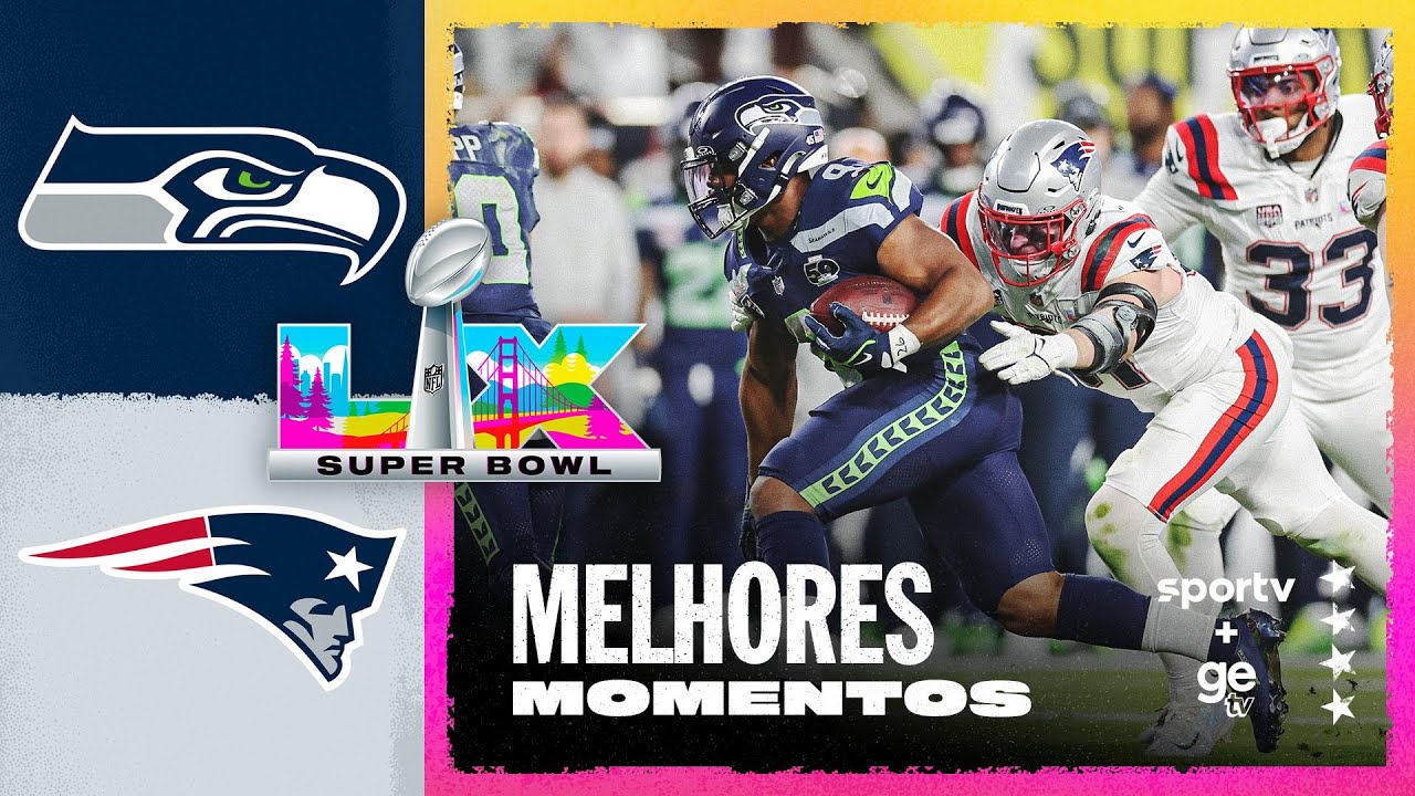SUPER BOWL LX | Seattle Seahawks vs New England Patriots - SporTV Melhores Momentos | NFL 2025