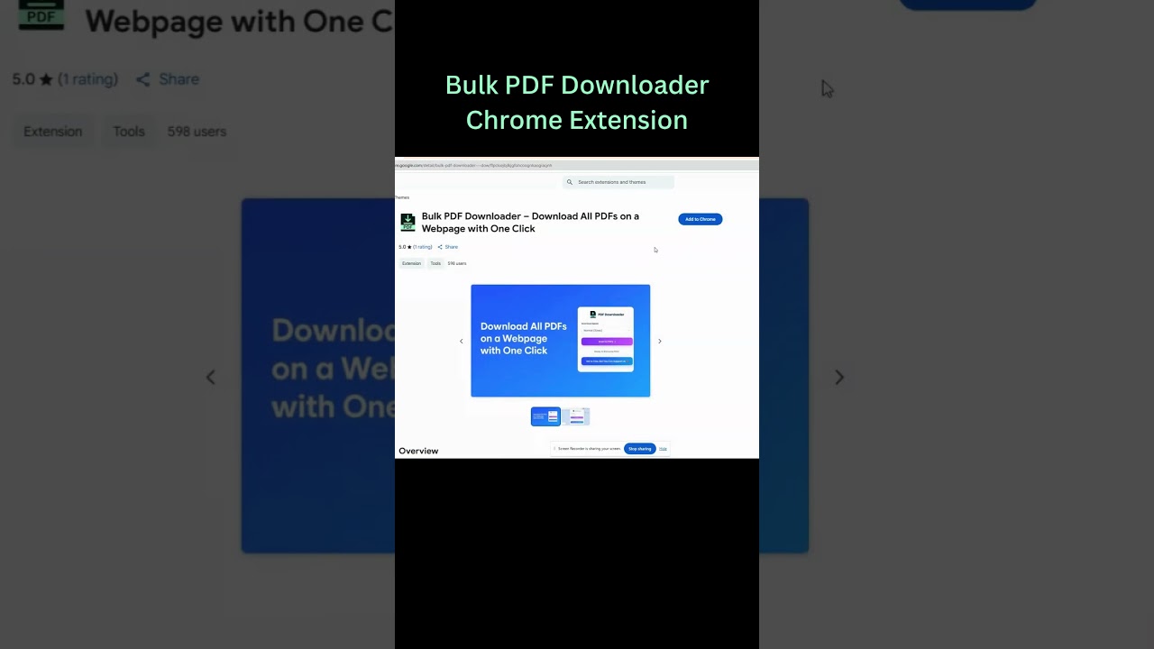 Quickly Download All PDFs from Any Website with One Click 🚀