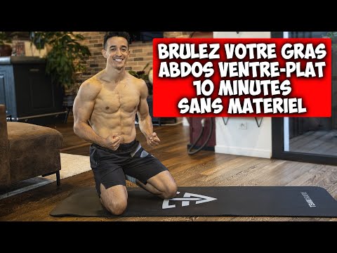 Abdos 10minutes pour bruler votre gras 🔥 (intense)