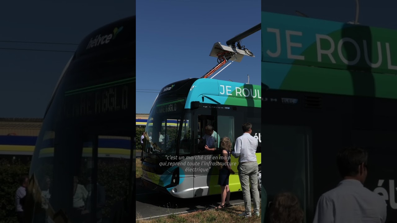 Premier bus électrique livré à Saint-Nazaire 🚍