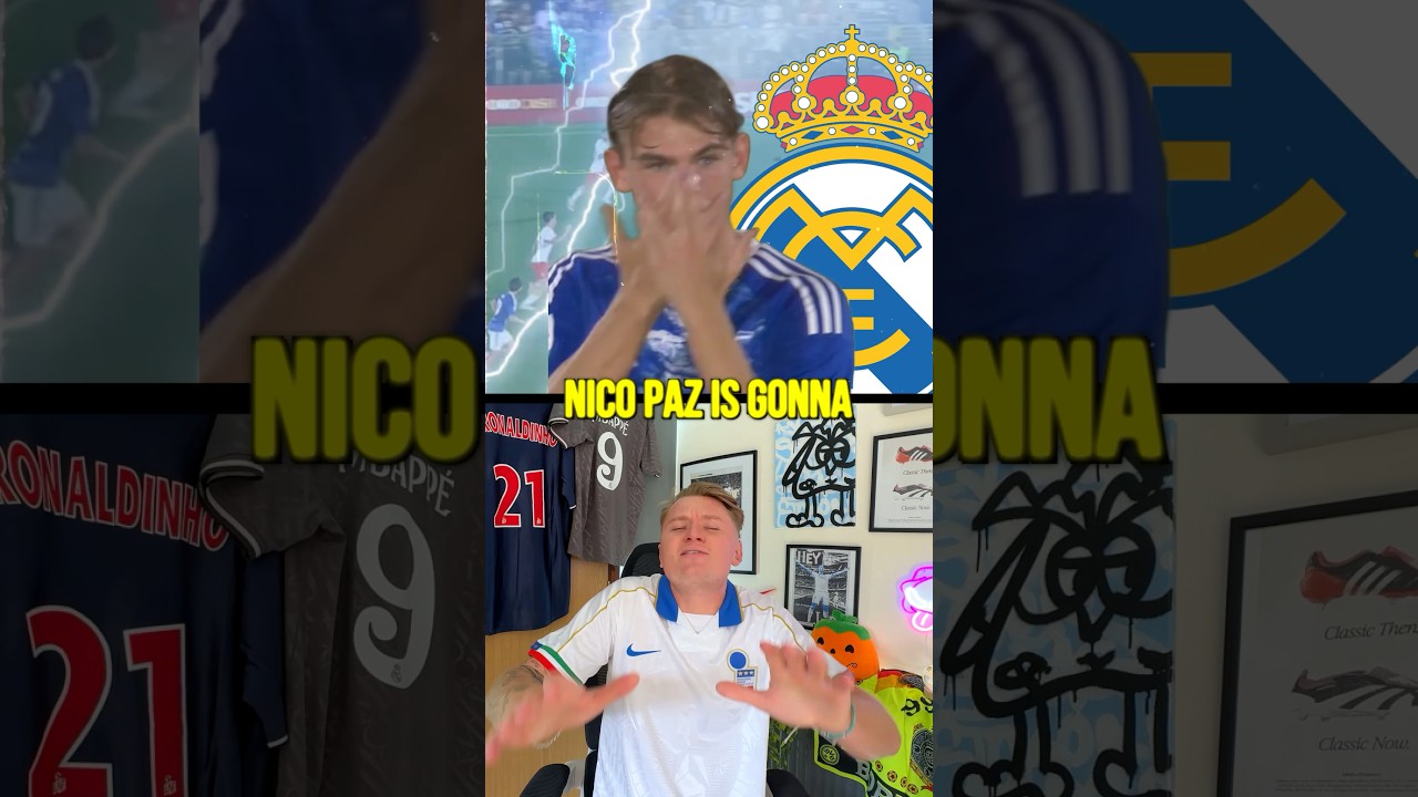 Nico Paz: The Next Star for Real Madrid 🤩