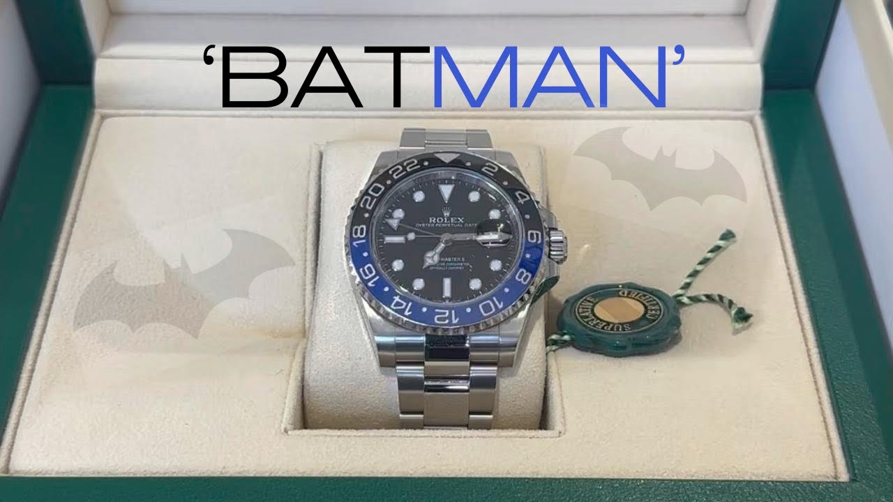 Rolex Batman GMT-Master II Review 🕒