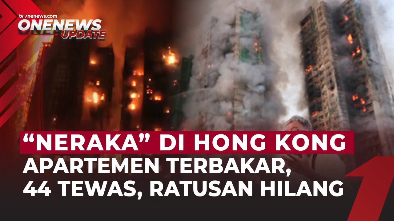 Kebakaran Hebat di Apartemen Hong Kong π₯