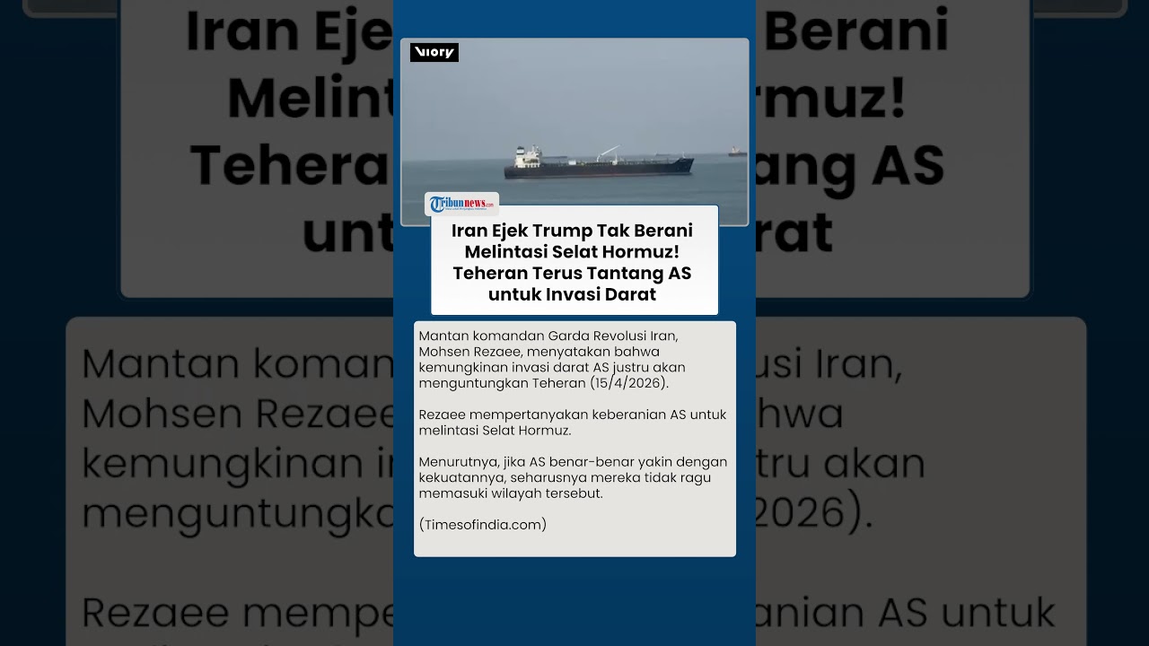 Iran Tanyakan Keberanian AS di Selat Hormuz 🌊