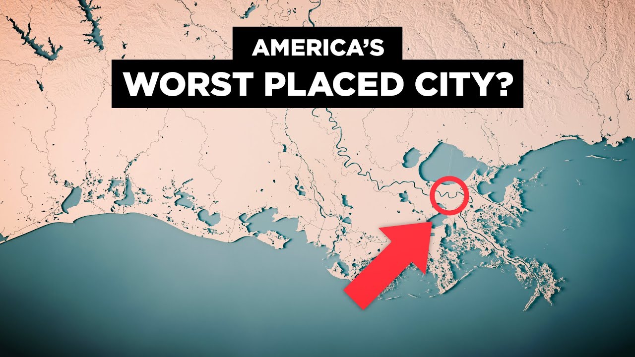 Why New Orleans' Geography Causes Problems π