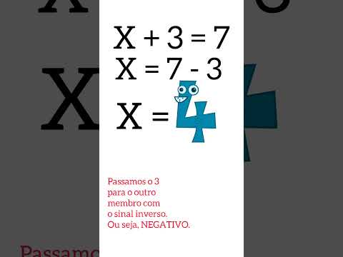 Álgebra: uso de letras para resolver problemas