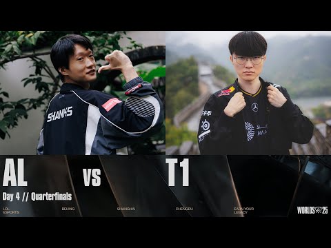 AL vs T1 | WORLDS 2025 | Quarterfinals | Game 5 | Anyone's Legends vs T1