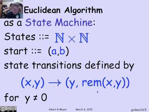 2.1.2 Euclidean Algorithm: Video