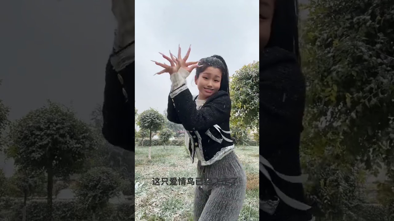 Fengbao's Finger Dance to 'Love Bird' 🎶