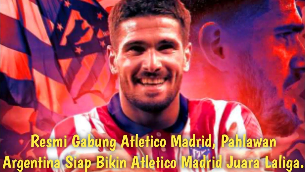 De Paul Resmi Bergabung dengan Atletico Madrid, Siap Bawa Tim Juara La Liga ⚽️