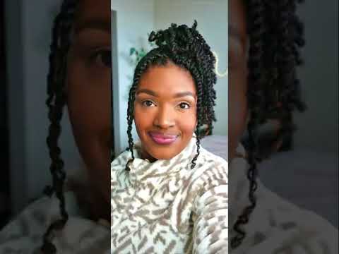 Mini Twists on Fine Natural Hair with Shade Naturals ✨