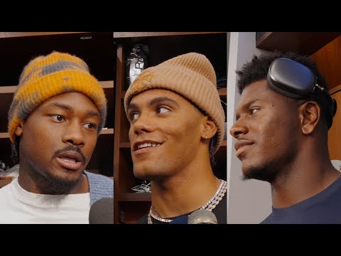 Stefon Diggs, Christian Gonzalez, Jaylinn Hawkins, & More Address the Media | Press Conference