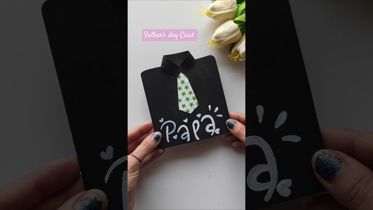 Cute DIY Father’s Day Card 🎁