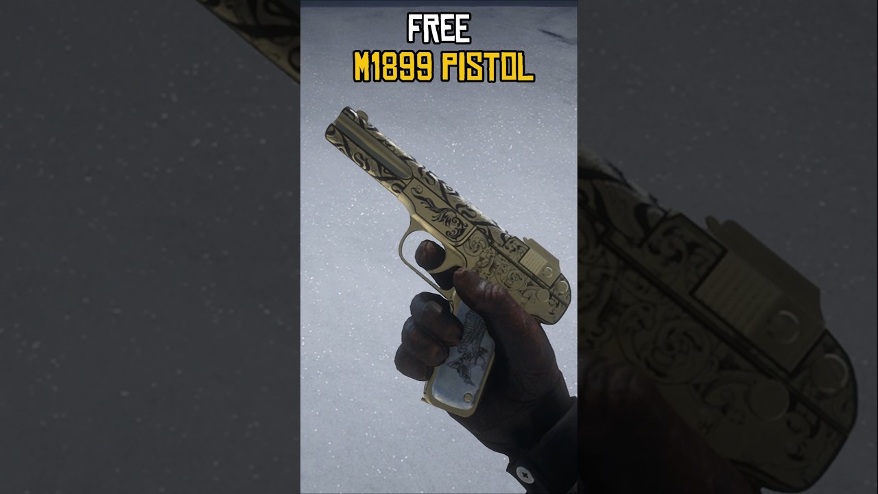 RDR2 Find the Hidden FREE M1899 Pistol in RDR2 🔫 | Easy Location Guide