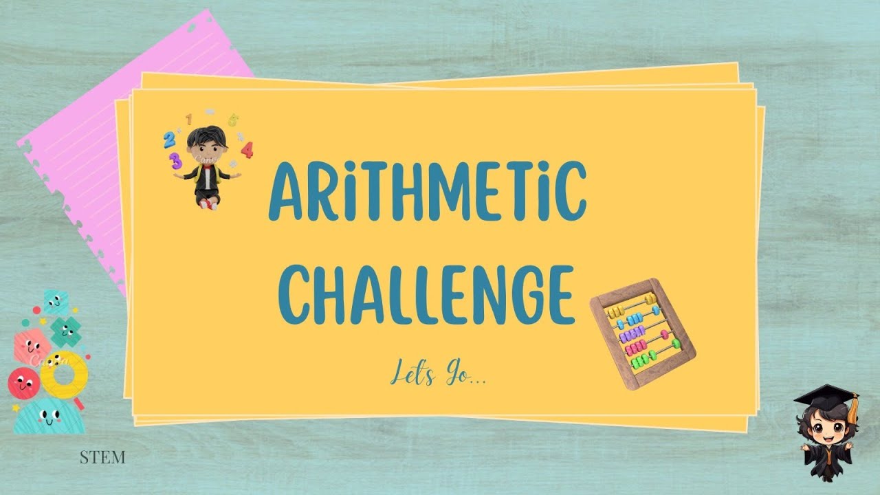 Master Arithmetic Fast! 🚀 Addition, Subtraction, Multiplication & Division Challenge