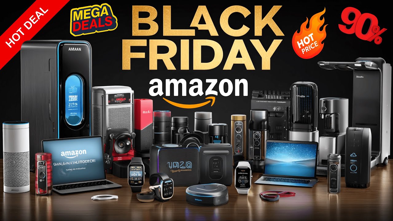 30 MUST-SEE Amazon Black Friday Deals 2025 (Up to 90% OFF!)