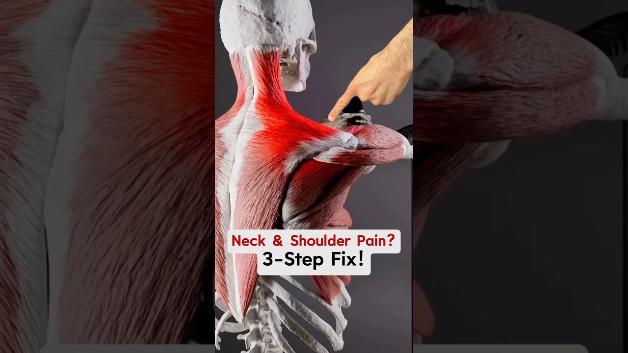 3 Three Effective Steps to Relieve Neck and Shoulder Pain