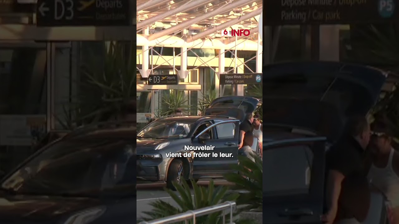 Nice Airport Near-Miss: Plane Flies 3 Meters Away ✈️