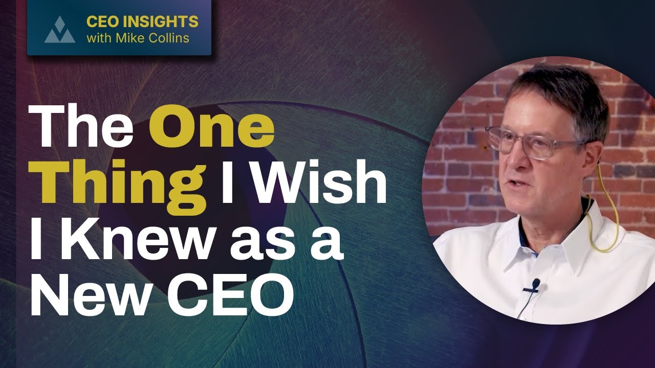 CEO Mike Collins Shares Life-Changing Advice for His Younger Self 💡