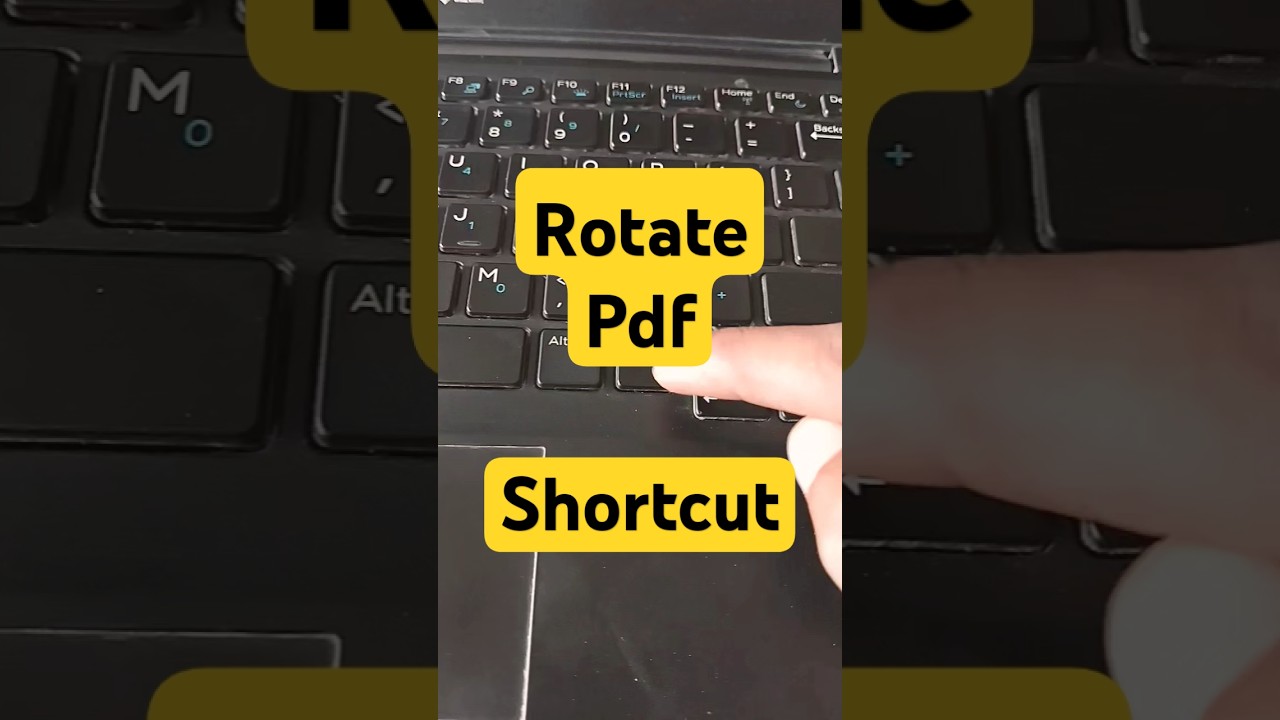 Quick & Easy Way to Rotate PDFs 90° on Windows 🔄