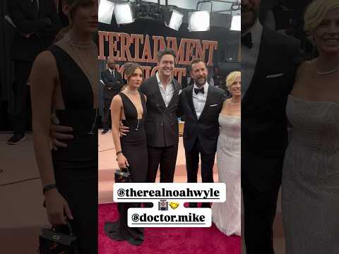 Doctor Mike and Emmy’s Red Carpet Event with Noah Wyle
