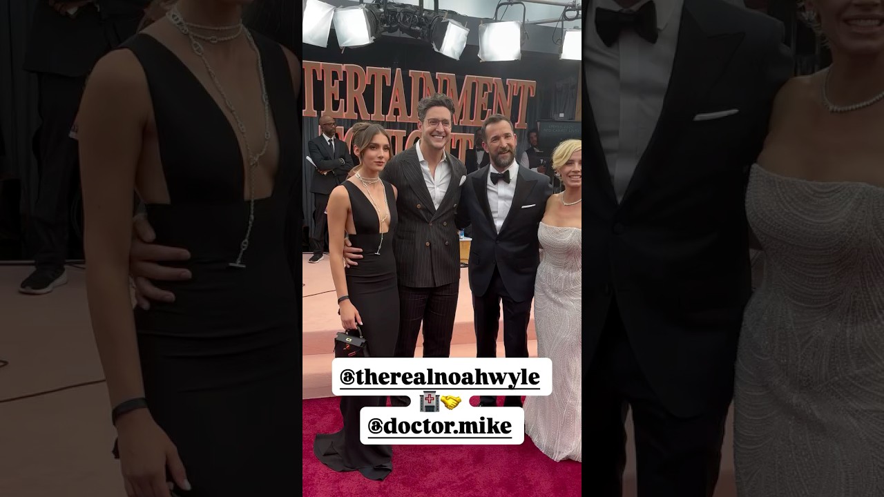 Doctor Mike and Emmy’s Red Carpet Event with Noah Wyle