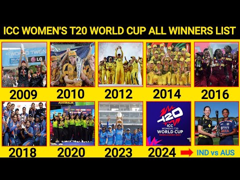 Icc Women's T20 World Cup All Winners List From 2009 To 2023