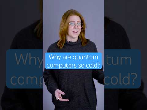 Why are quantum computers so cold? #quantum #quantumphysics #quantumcomputing