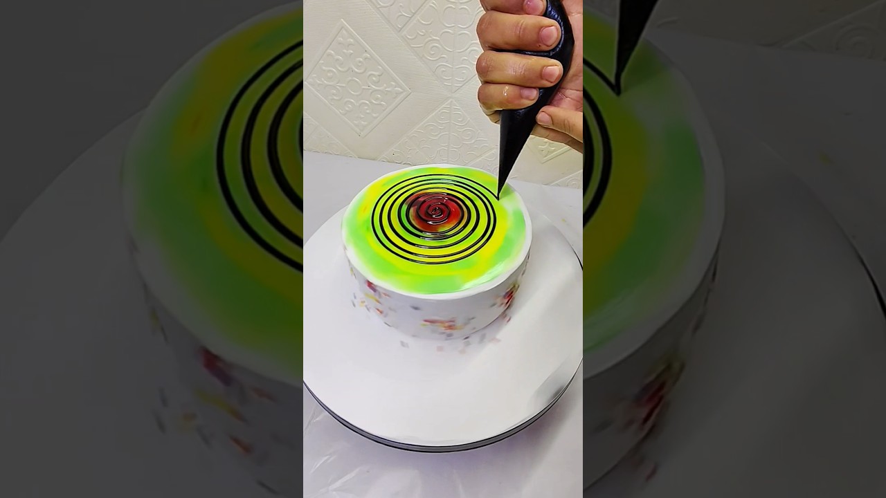Stunning Mix Jelly Cake Design 🍰 | Trending Short Video