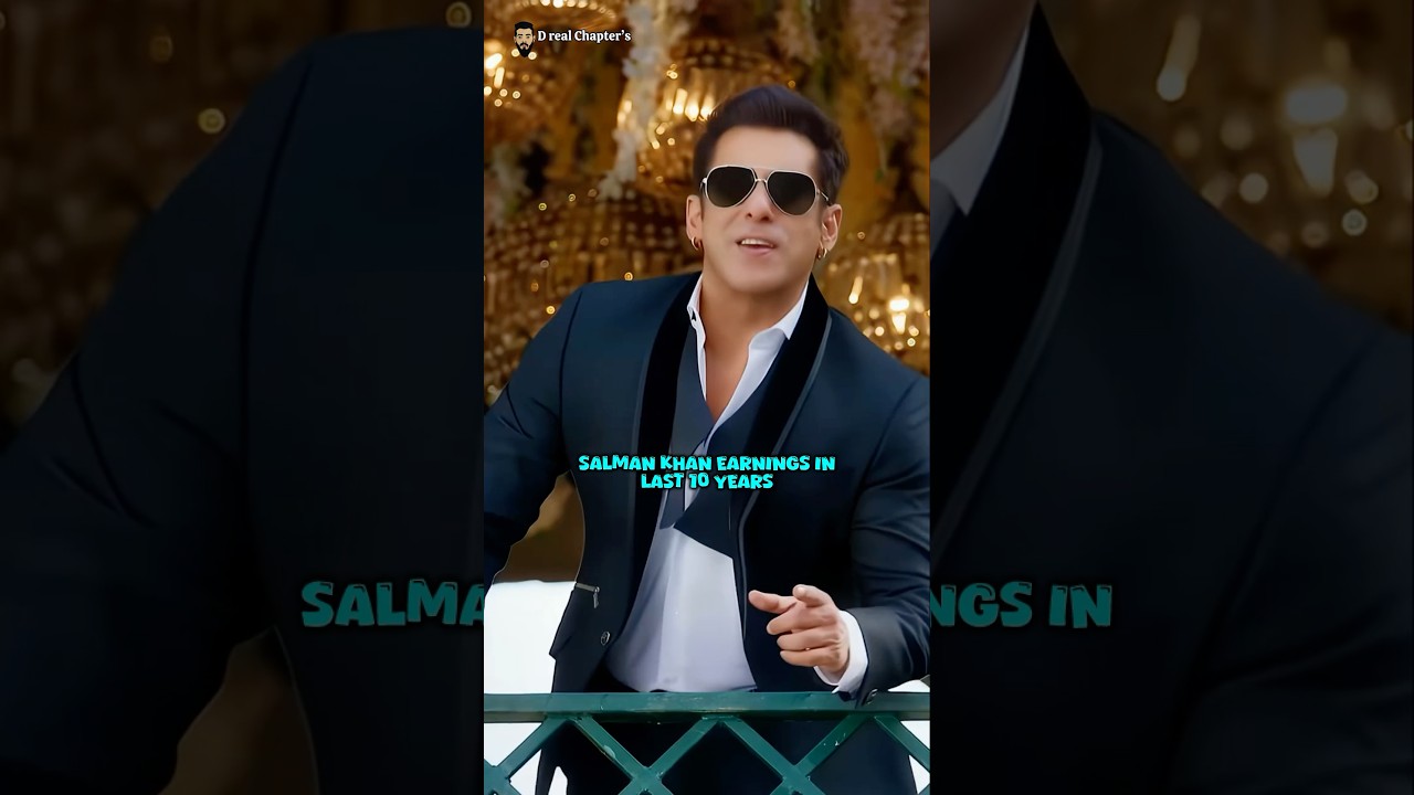 Salman Khan's Earnings Over the Past Decade 💰