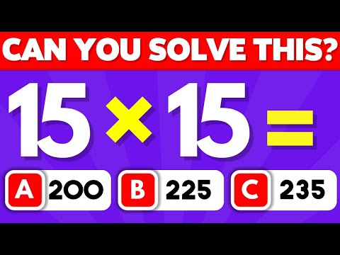 The Ultimate Math Quiz - TEST YOURSELF!
