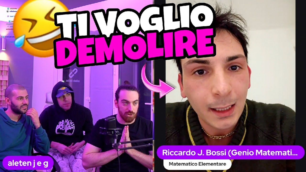 Genio Matematico in Live! 🚀 Sfida Epica contro Alessandro di The Show con Jaser