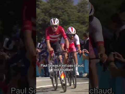 🤩 Le festival Paul Seixas au championnat d'Europe ! #shorts #seixas #cycling