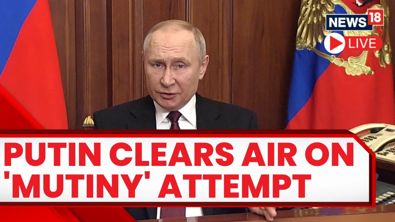 Putin Addresses Russia on Mutiny Attempt 🇷🇺