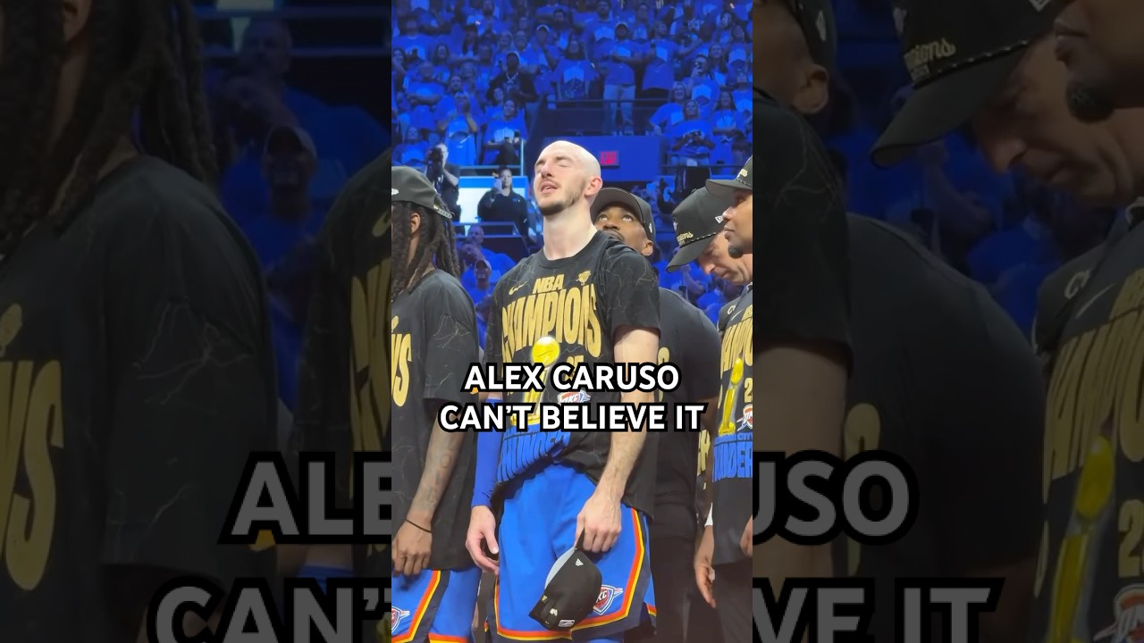 Caruso Celebrates Victory After Securing 2025 NBA Championship