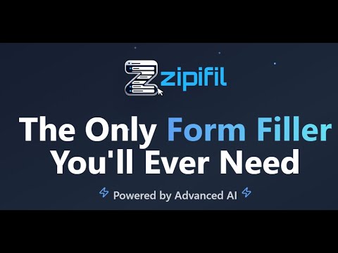 The Best AI Form Filler? (Completely customizable)